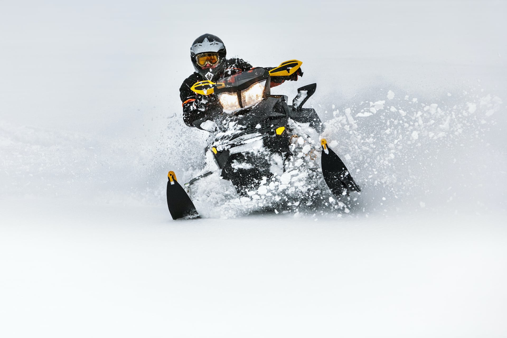 The Bunkhouse snowmobiling